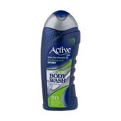 شامپو بدن400 گرم  سورمه ای آقایان اکتیو